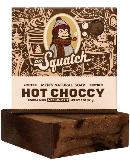 Dr Squatch Bar Soap- Hot Choccy