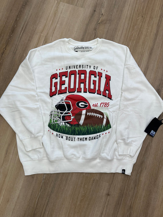 University of Georgia Malone Multimedia Sweatshirt