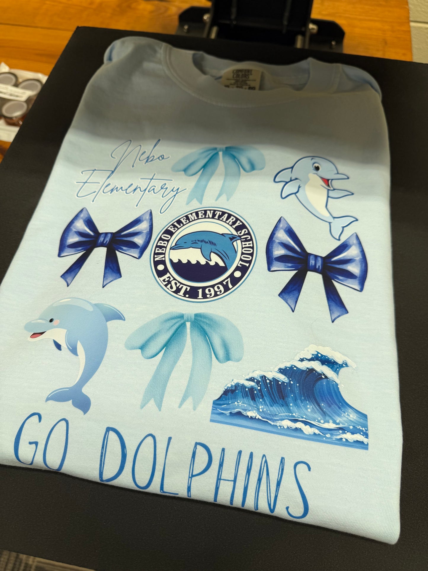 Nebo Dolphins Bow Collage