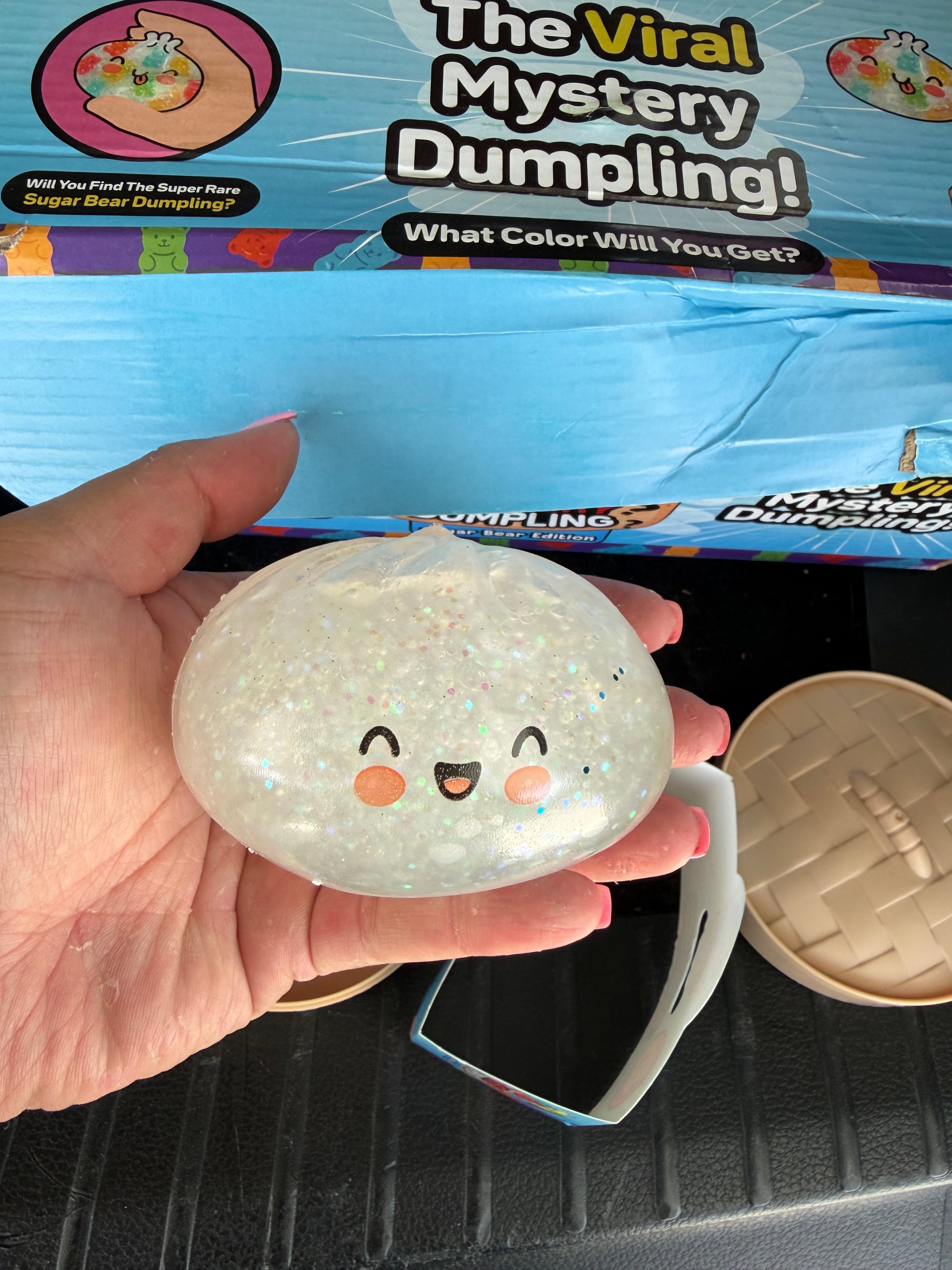 Mystery glitter dumplings - gel filled squishy