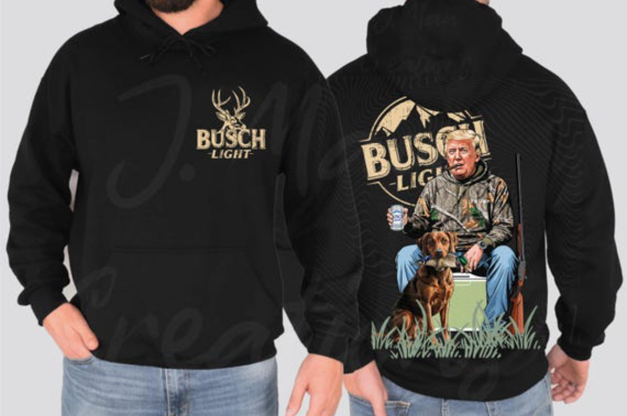 Trump Busch Light Hoodie