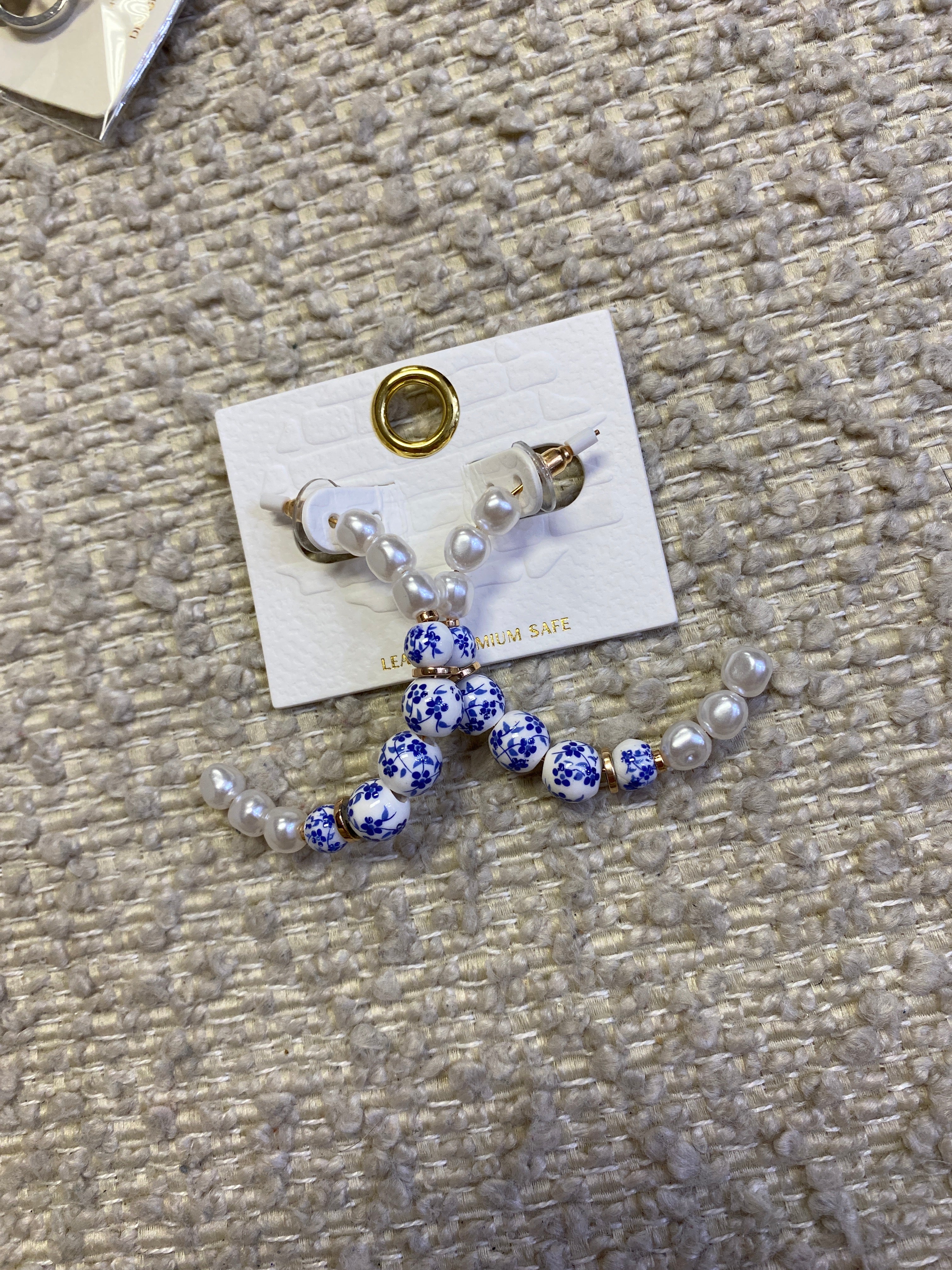Pearl Paisley Hoops