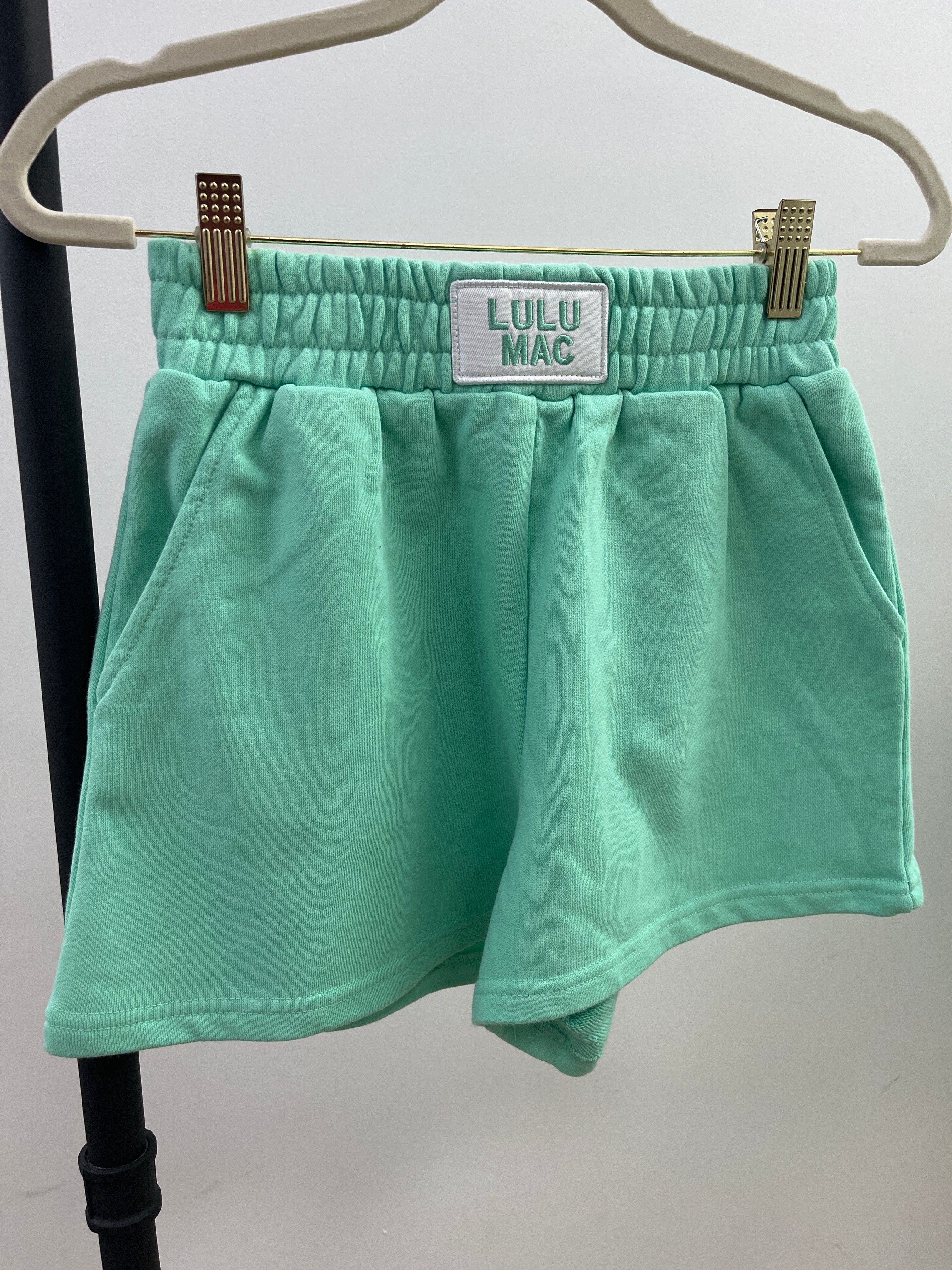 Lulu Mac Terry Cloth Short - Seafoam