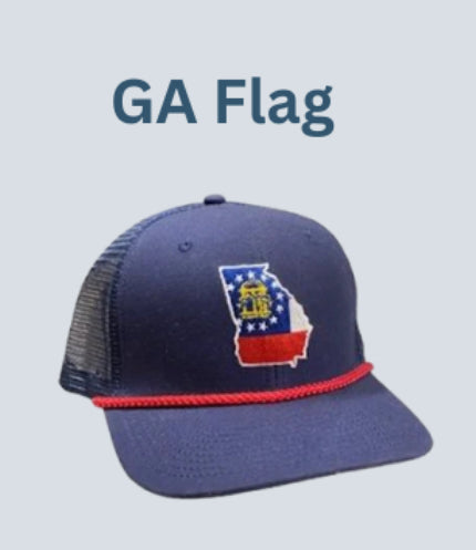 Peach State Pride GA Flag Hat