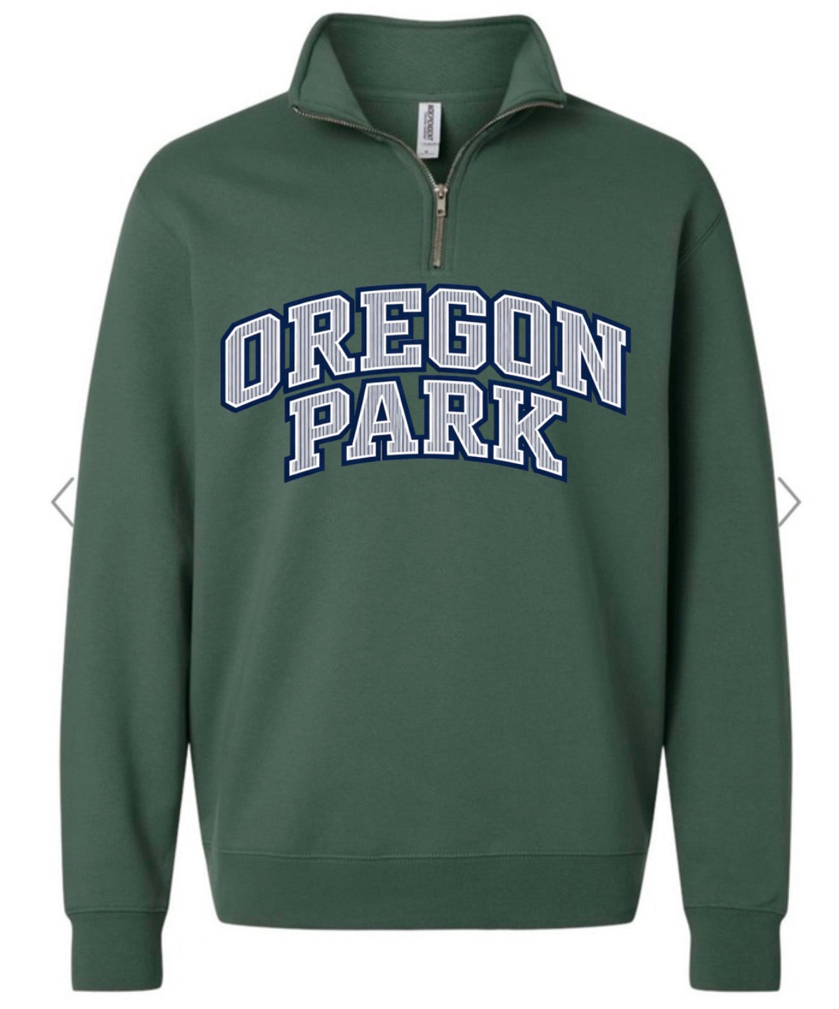 Oregon Park Seersucker Quarter Zip