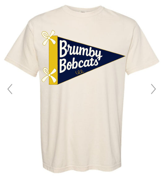 Brumby Bobcats Pennant Flag