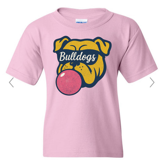 Blackwell Bulldogs Blowing Bubble Gum