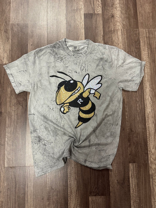 Rockmart Yellow Jackets Sequin Tee