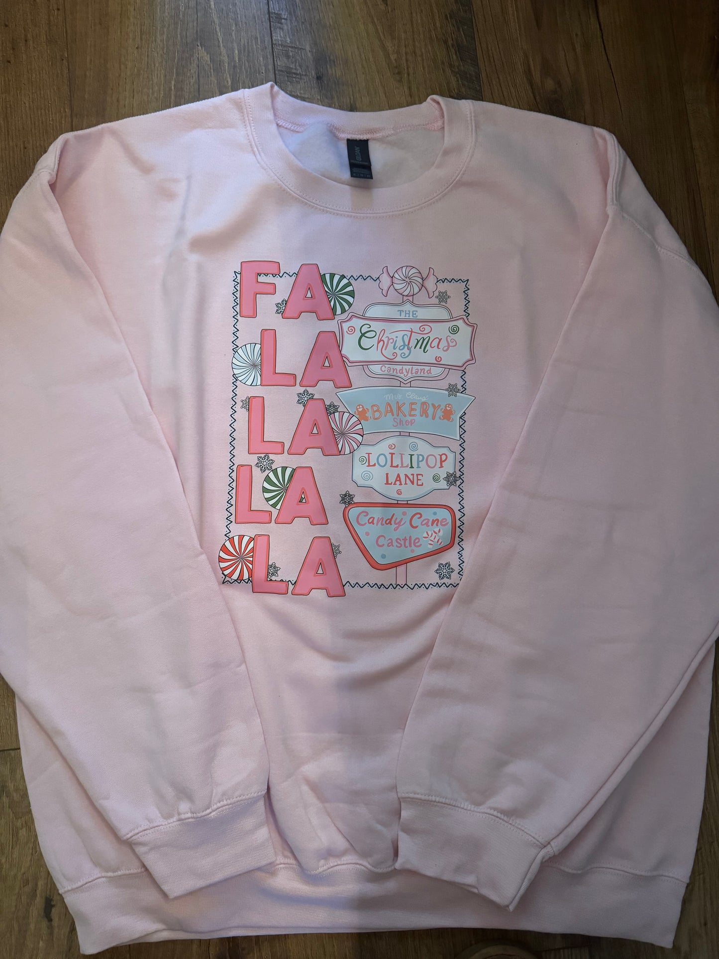 FA LA LA LA Christmas sweatshirt