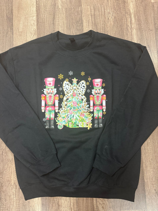 Nutcrackers & Trees Sweatshirt