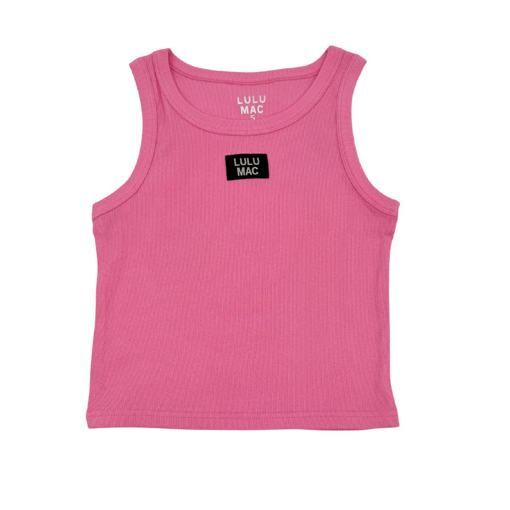 LULU MAC TANK BUBBLEGUM