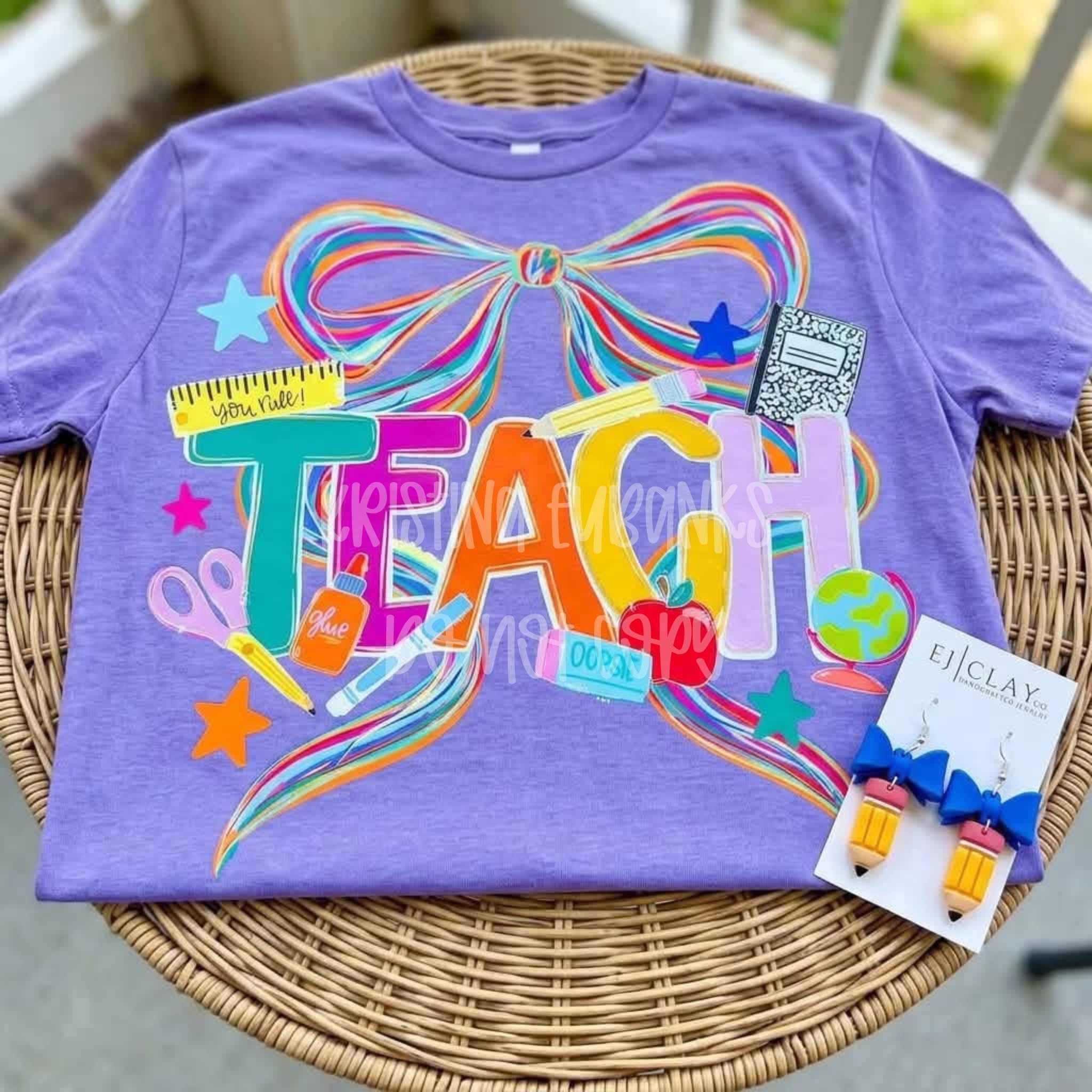 Colorful Bow Teach Flash Sale