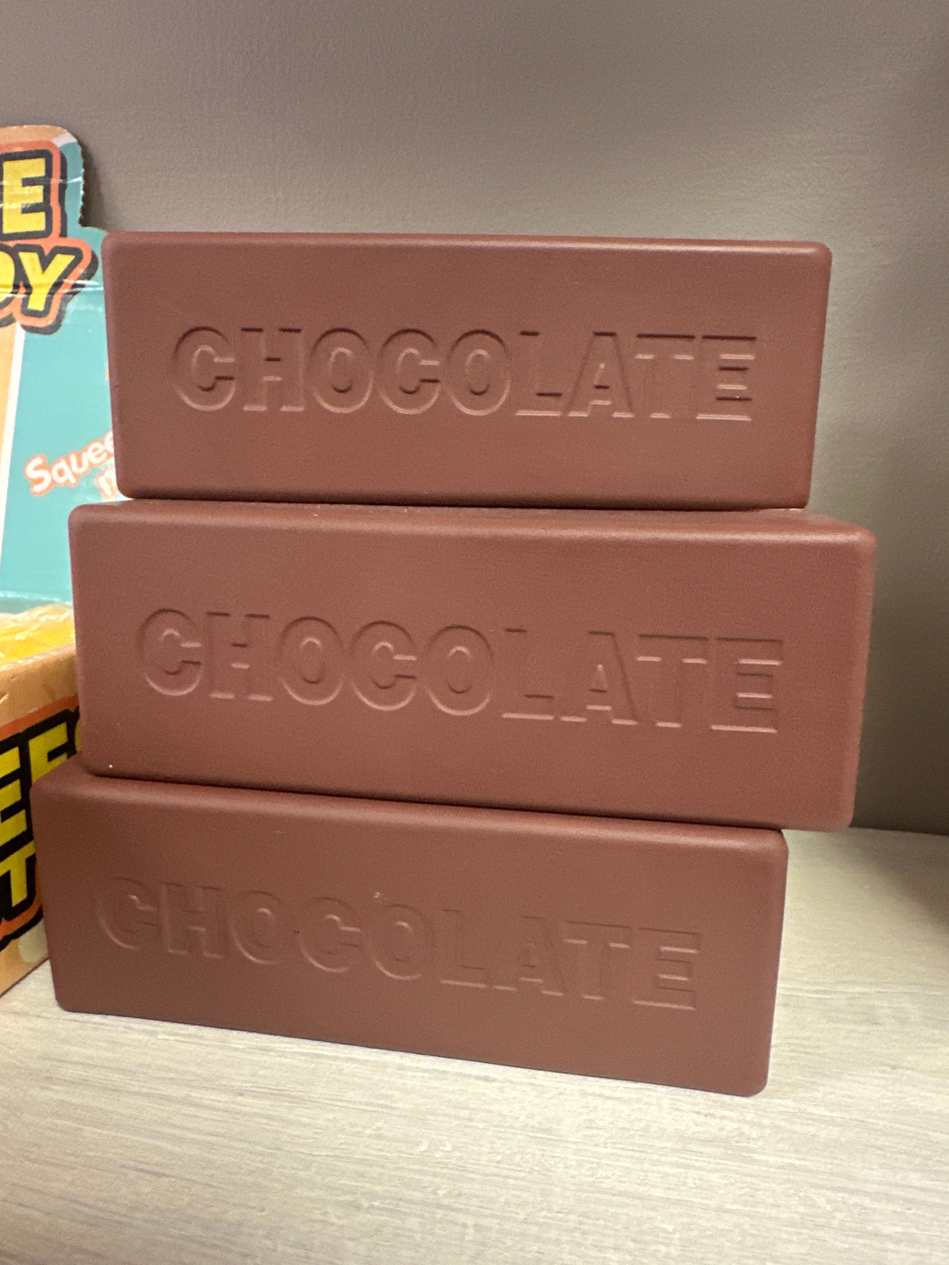 Slow Rise Chocolate Bar Squishy small