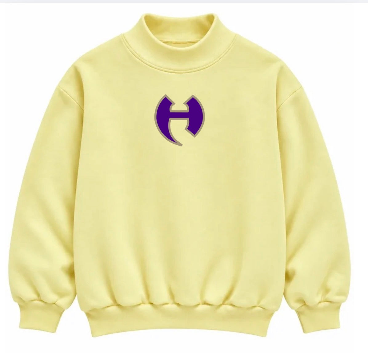 Hiram Yellow Mockneck Sale