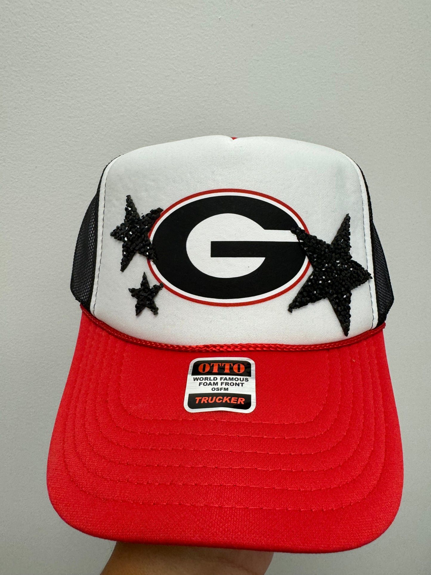 Georgia G Rhinestone Star Trucker Hat