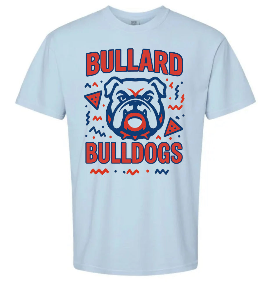 Bullard Bulldogs Red Blue 90s Vintage