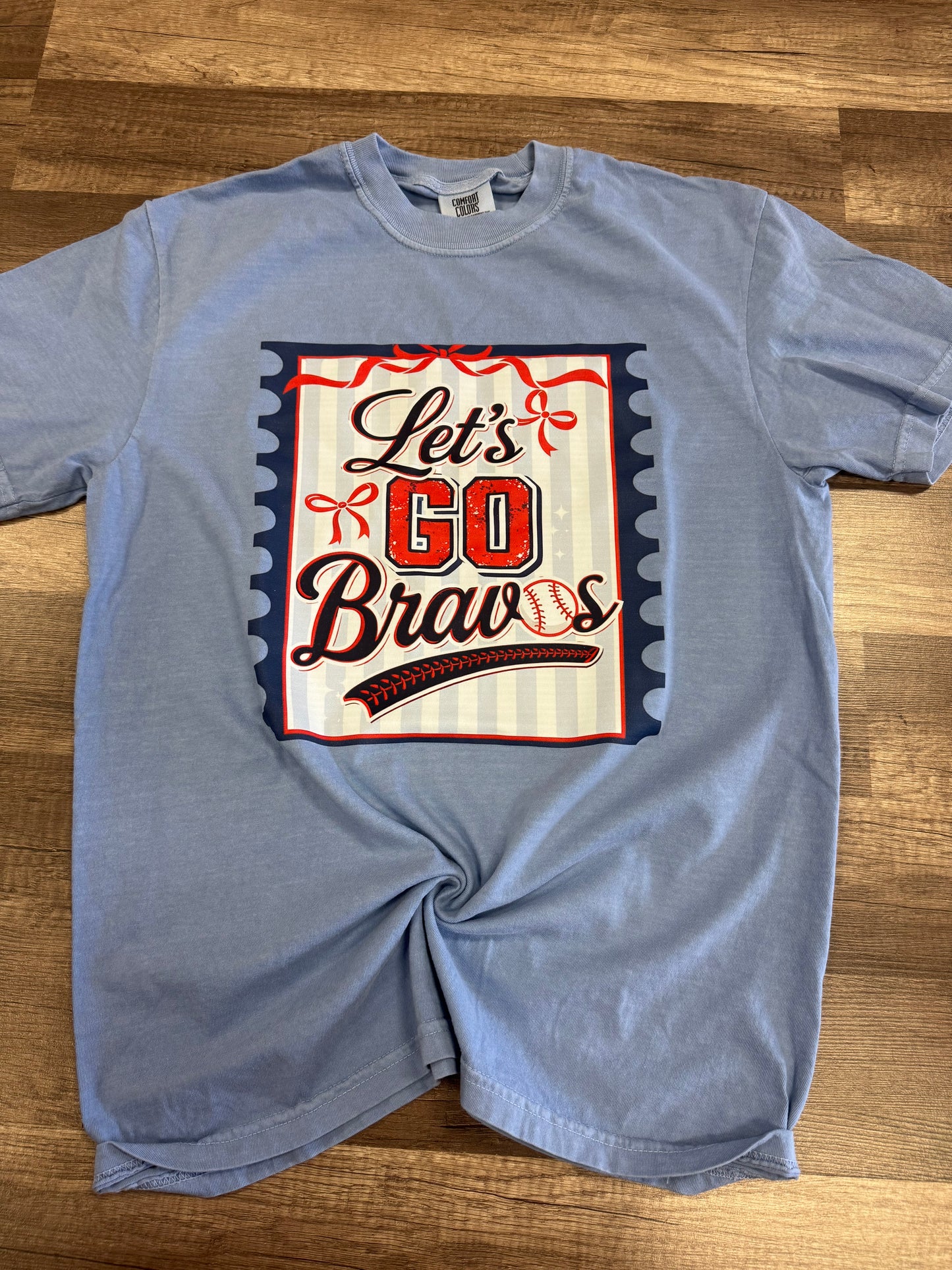 Let’s Go Bravos Striped Ticket