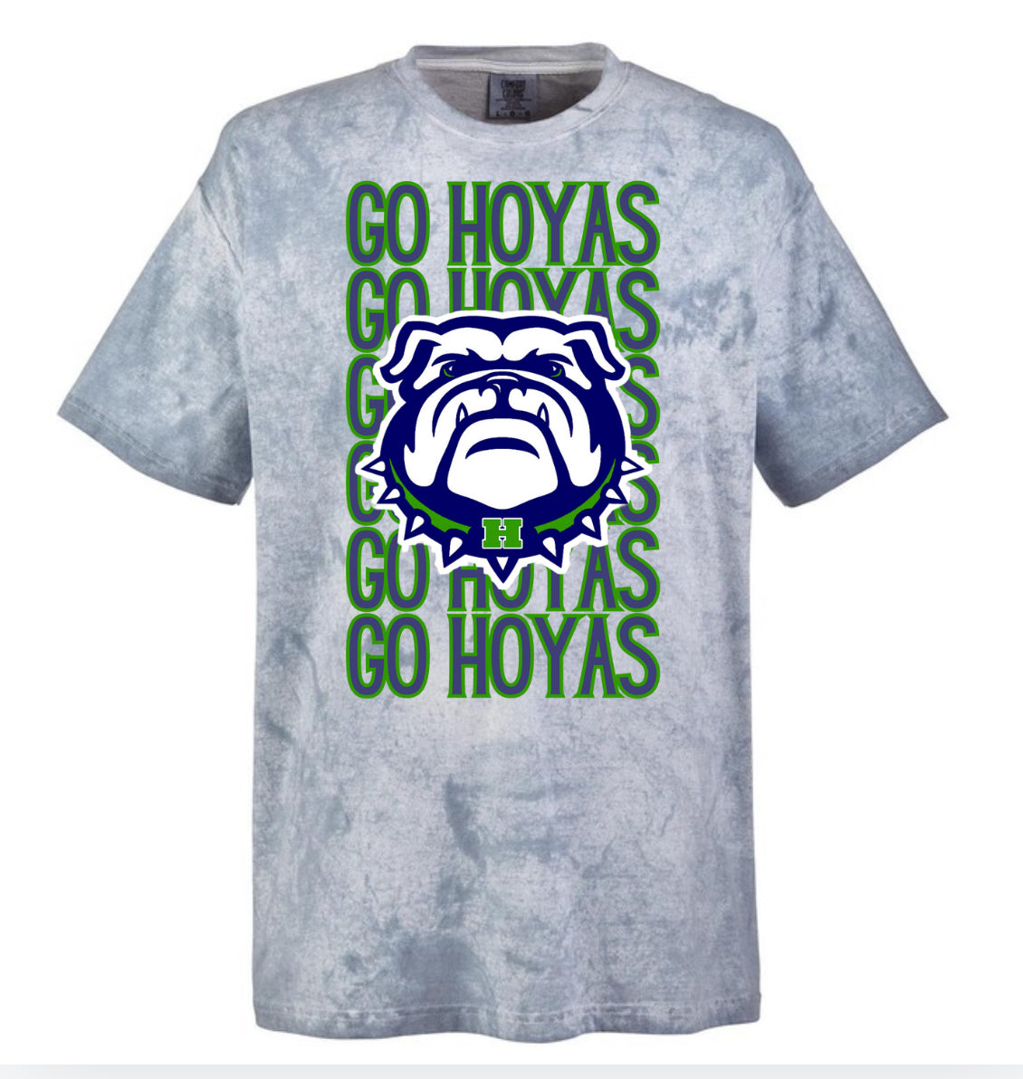 Harrison Hoyas Mascot Stacked Tee