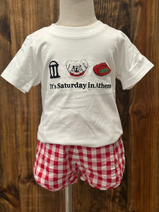 Saturdays In Athens Short Set