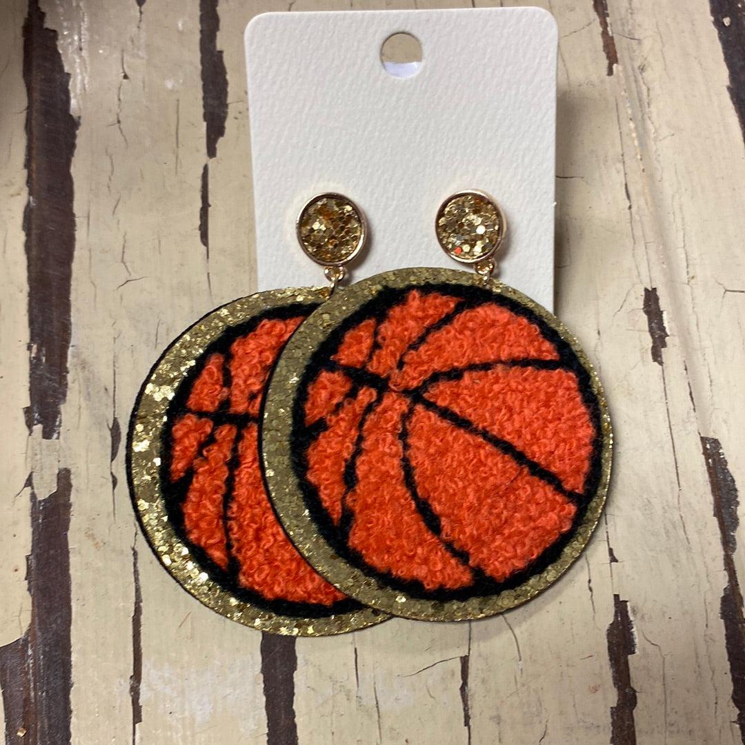 Basketball Earrings