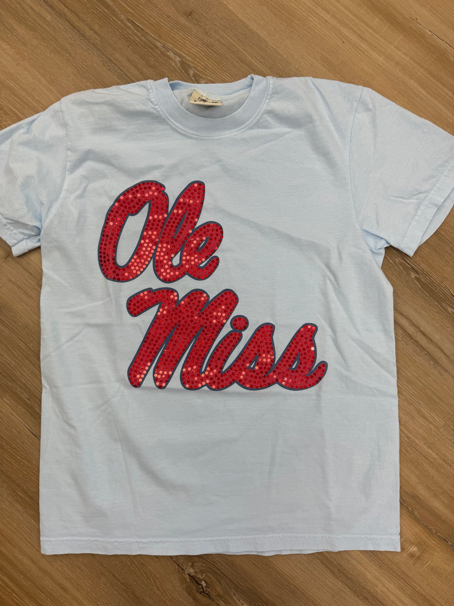 Ole Miss Sequin Tee