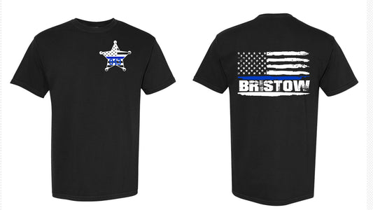 Taylor Bristow Flag #2 Black Tee