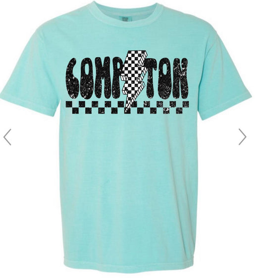 COMPTON CHECKERED MINT COMFORT COLOR
