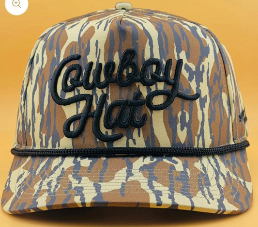 Old Camo “Cowboy Hat” - Cowboy Revolution 5-panel Performance Hat