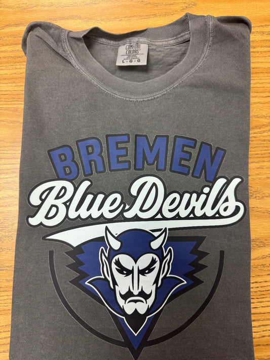 Bremen Blue Devils Circle Logo tee