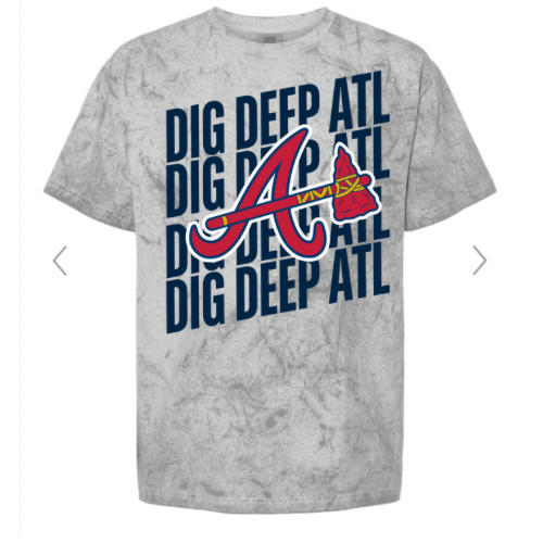 Dig Deep Atl Braves Tee