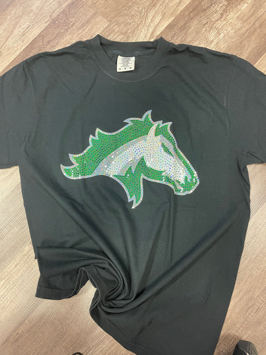 Kennesaw Mountain Mustangs Sequin Tee