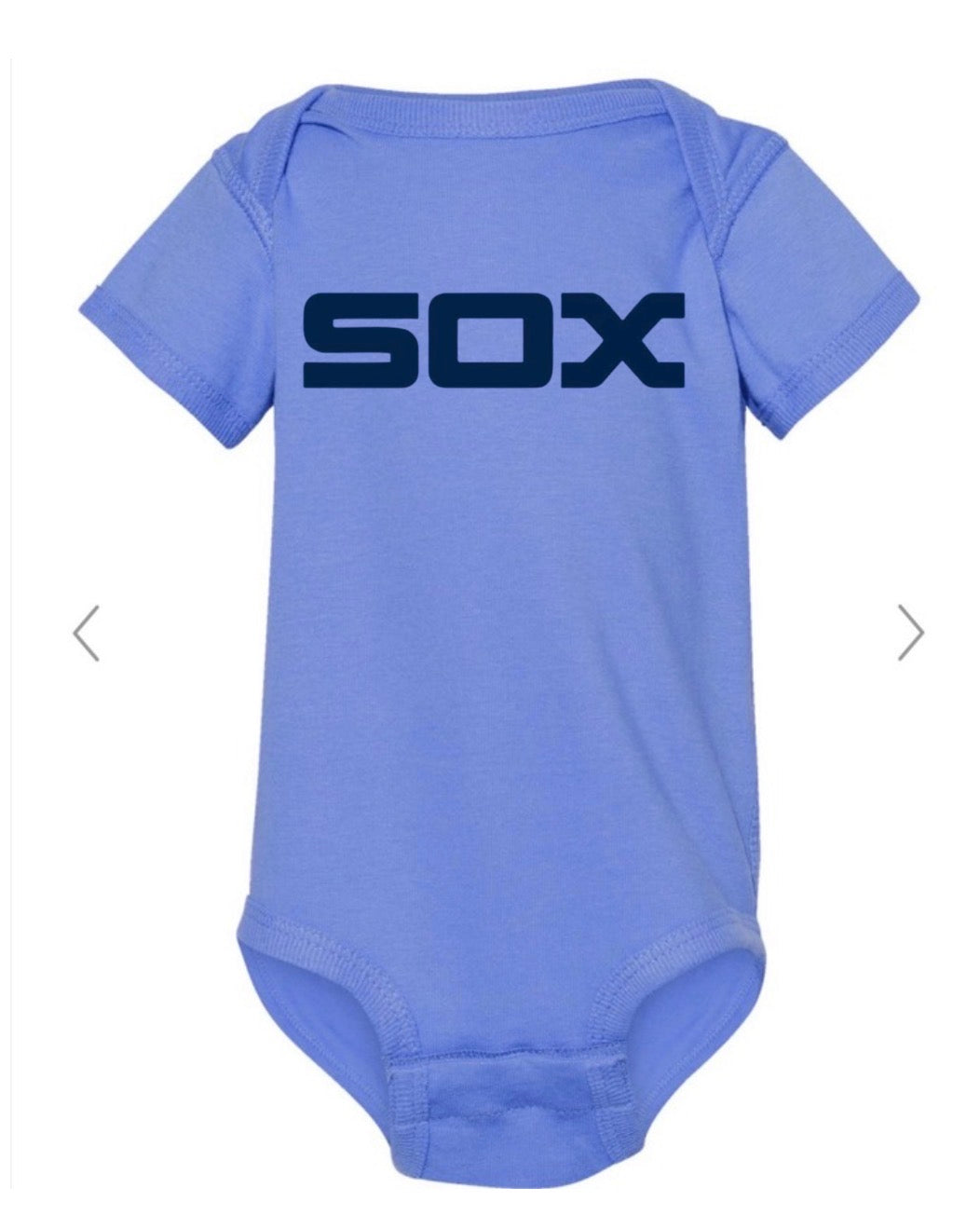 SOX ONESIE CAROLINA BLUE