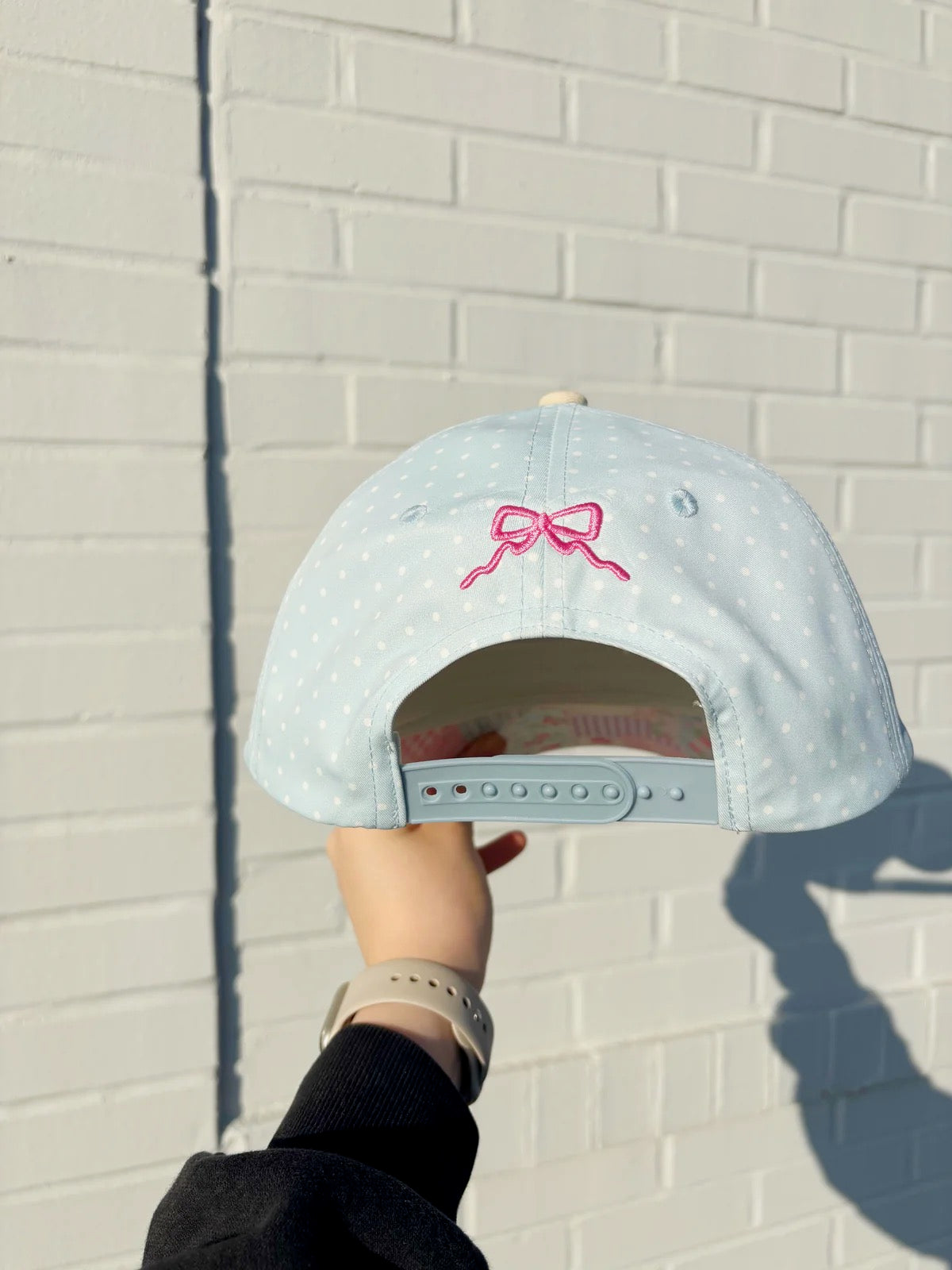 It’s A Very Good Day Polka Dot/patchwork Trendy Hat