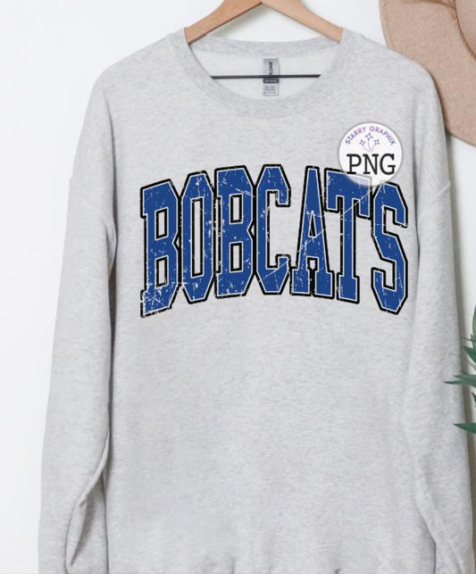 Bobcats Distressed Varsity