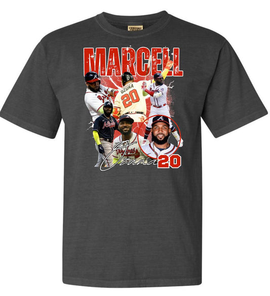 Marcell 20 Faces Pepper Tee