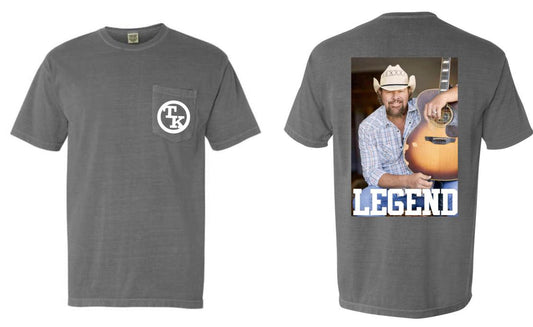 Legend Toby Keith cc pocket tee