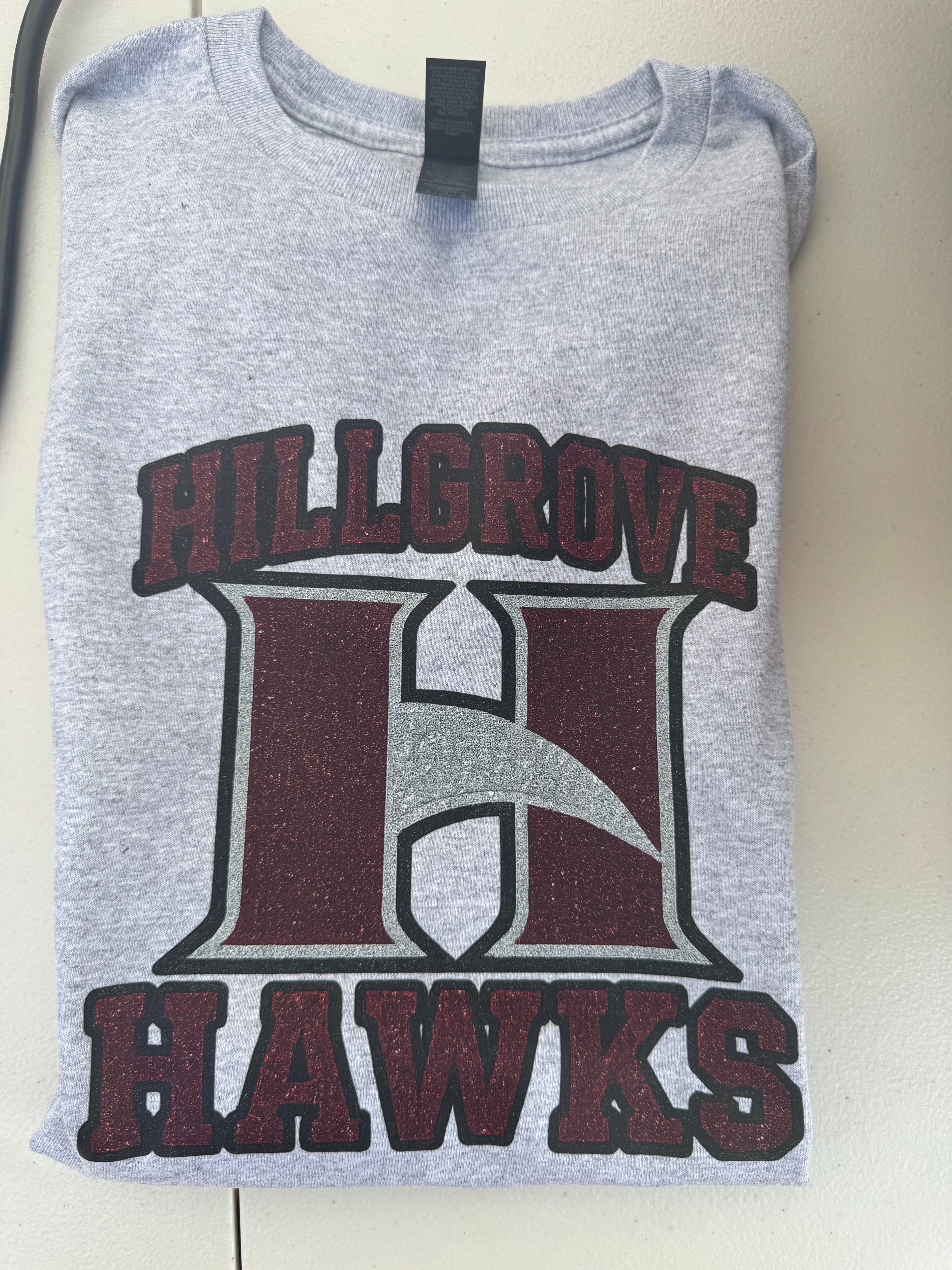 Hillgrove Faux Glitter H tee
