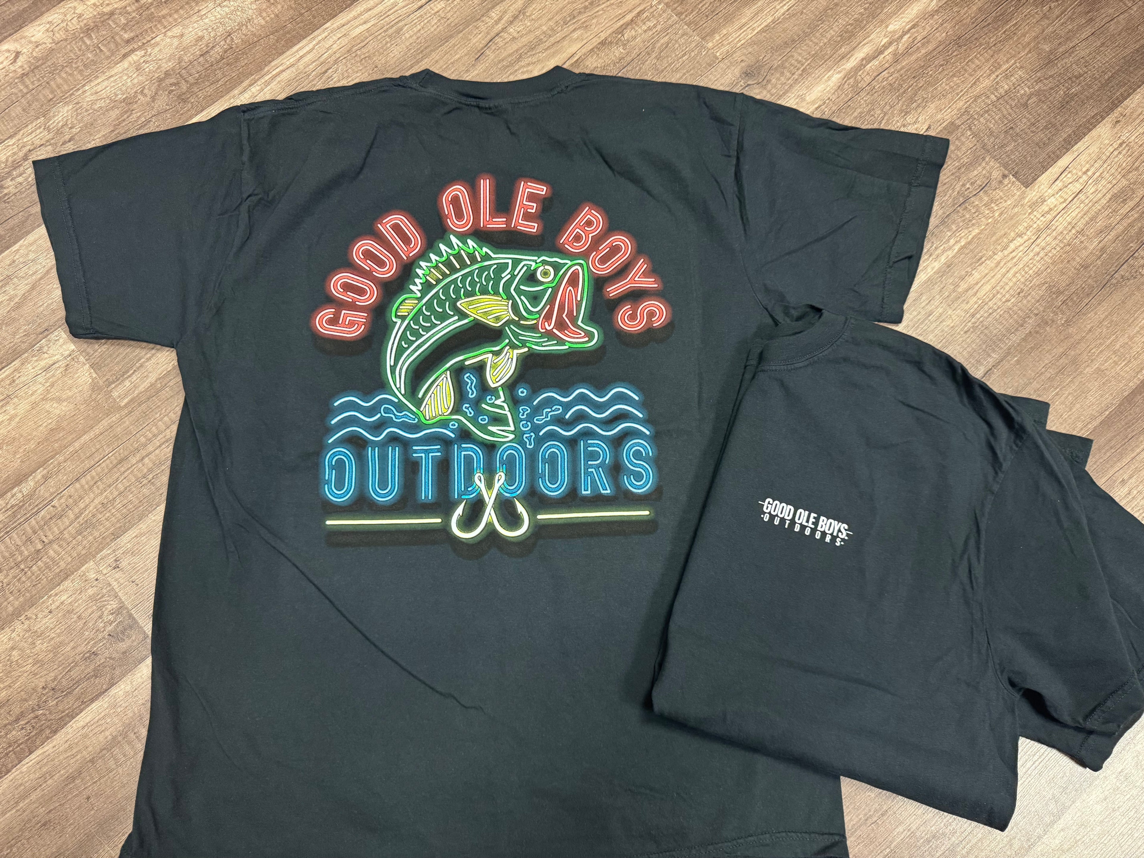 Good Ole Boys - Neon Fish Tee