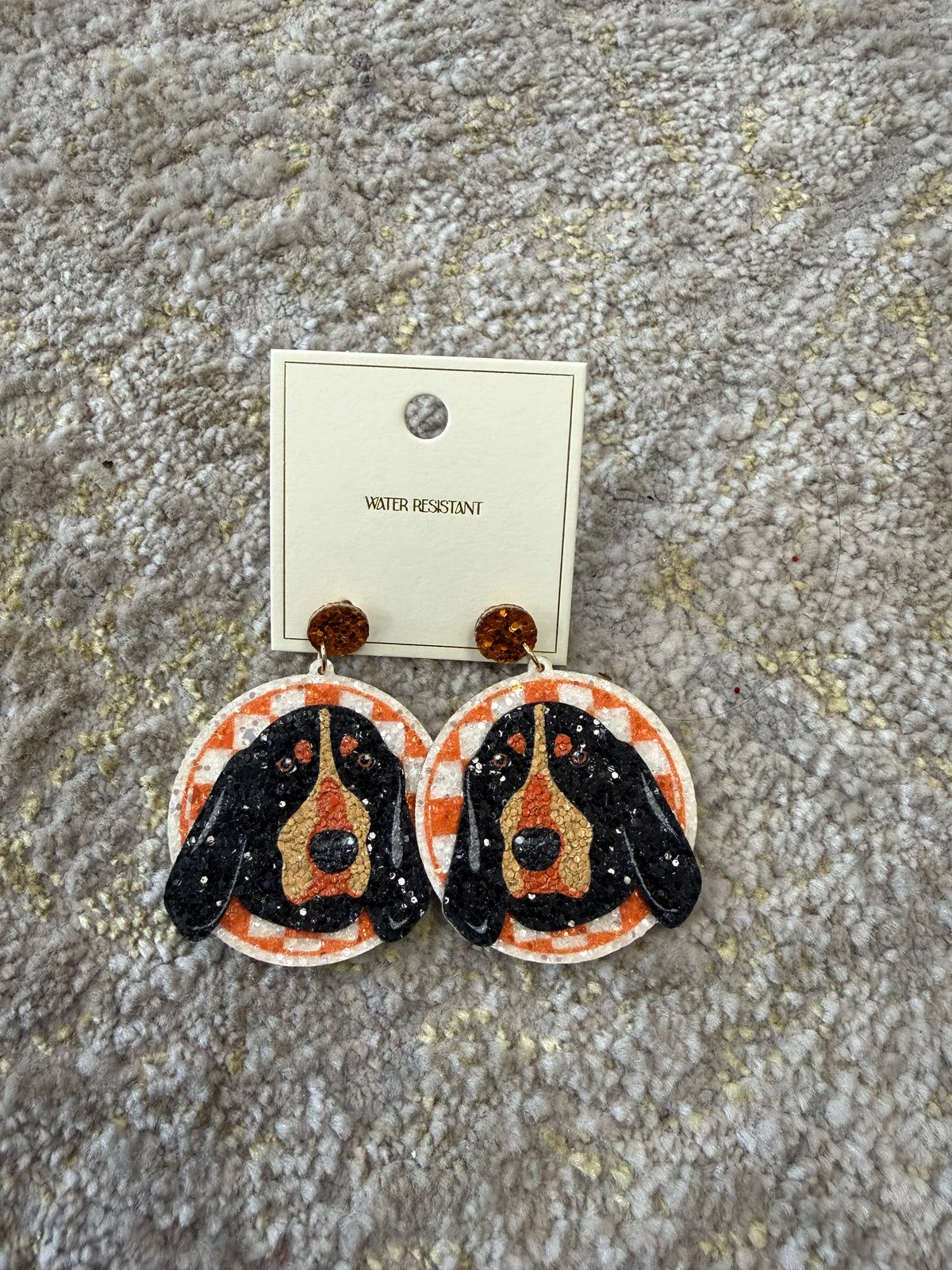 Checkered TN Earrings