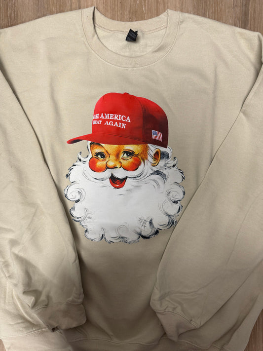 Make America Great Again Santa Sweatshirt