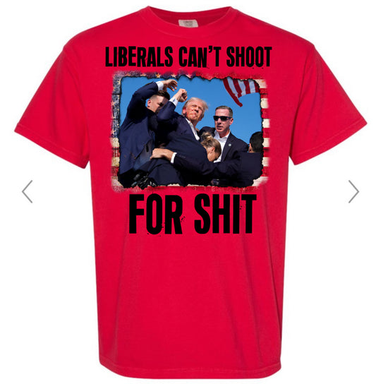 Liberals can’t shoot for shit tee