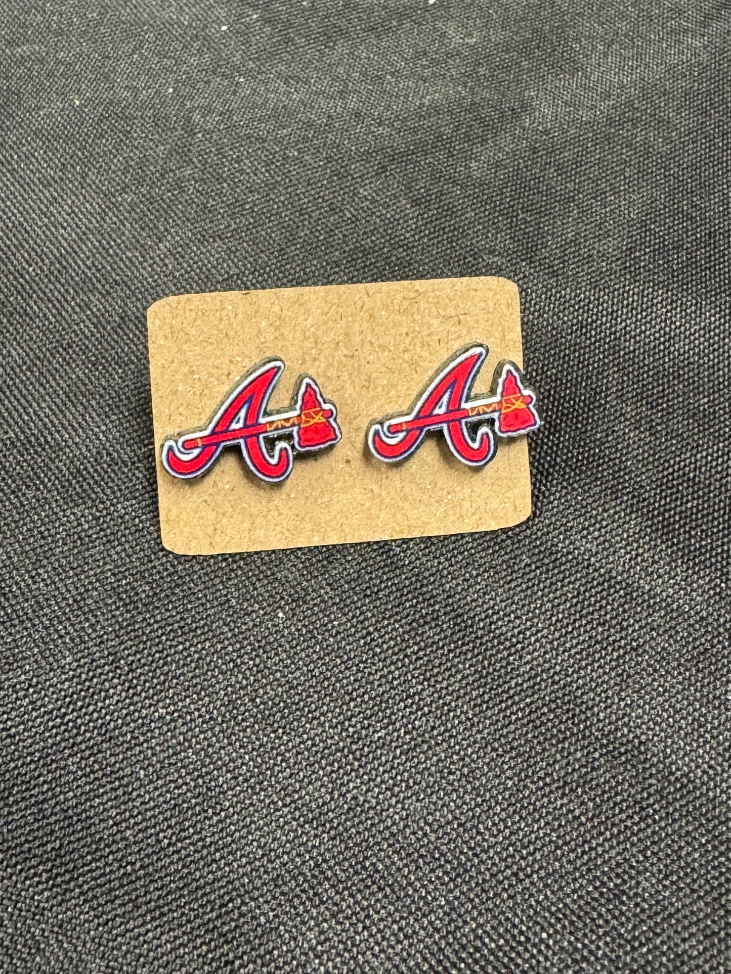 Full color tomahawk A printed acrylic studs