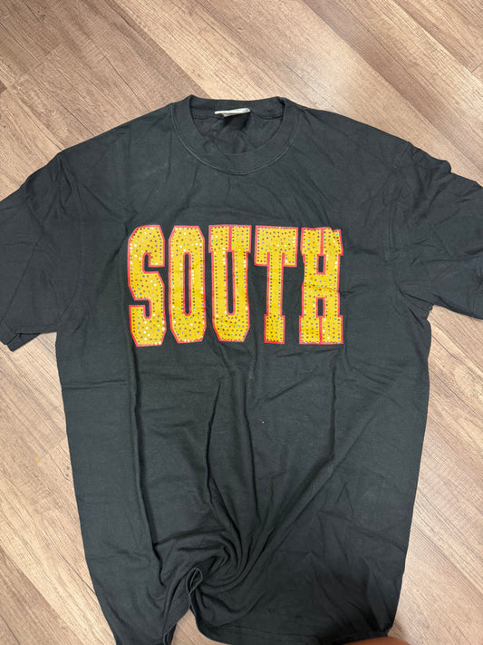 South Spartans Sequin Tee