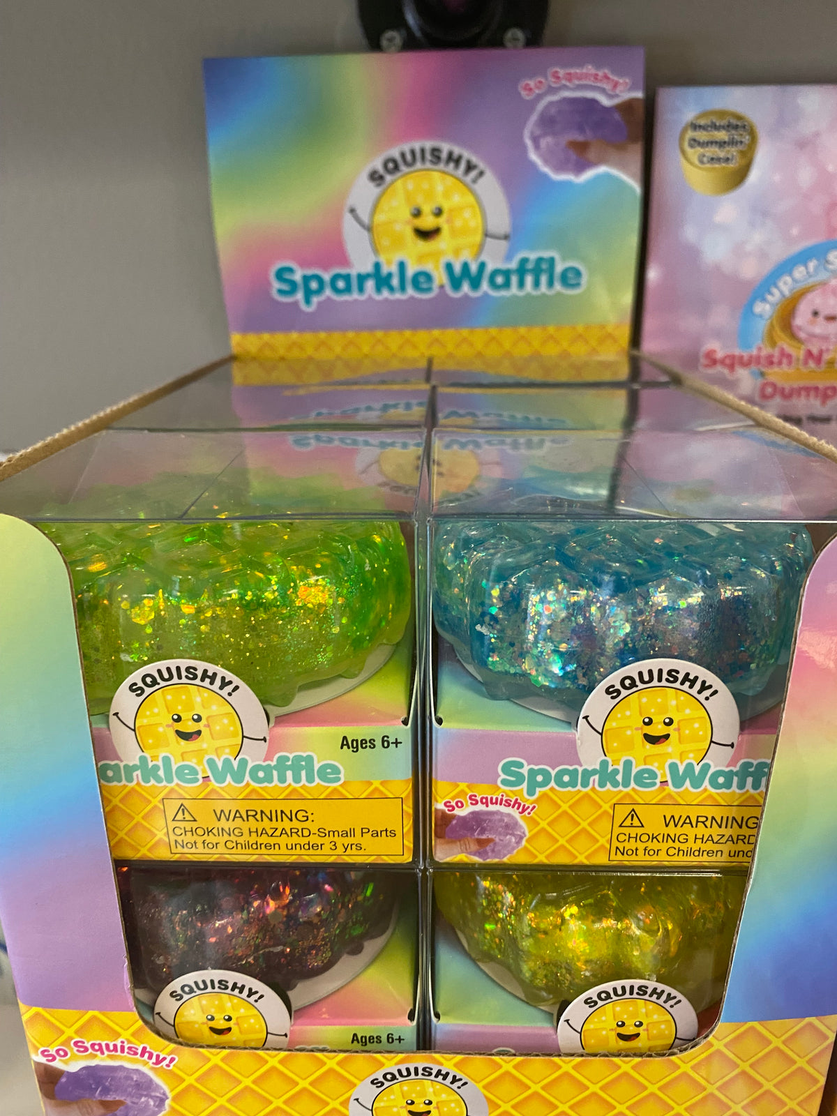 Mystery Squishy Sparkle Waffle