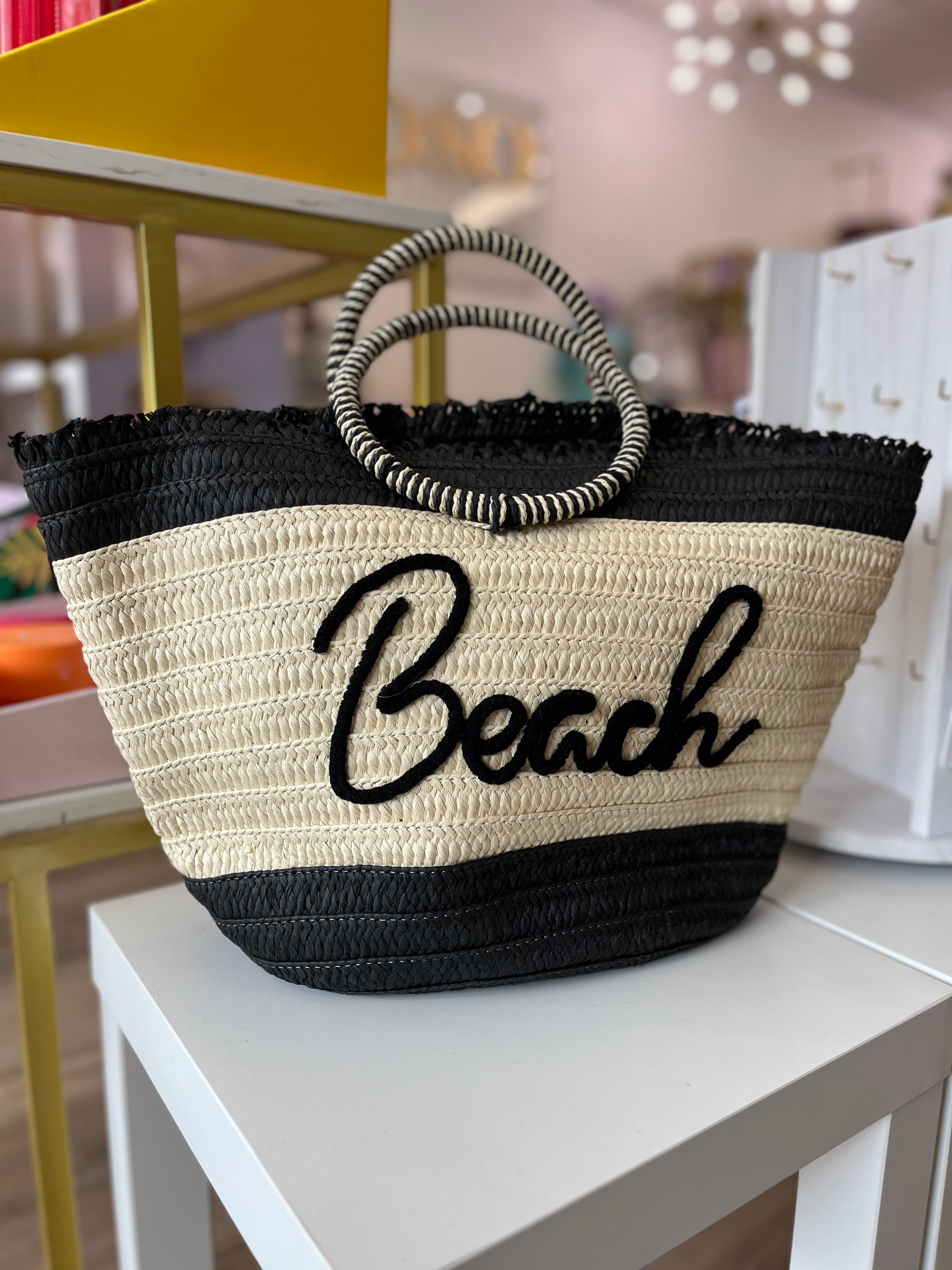 Twill Beach Handbag