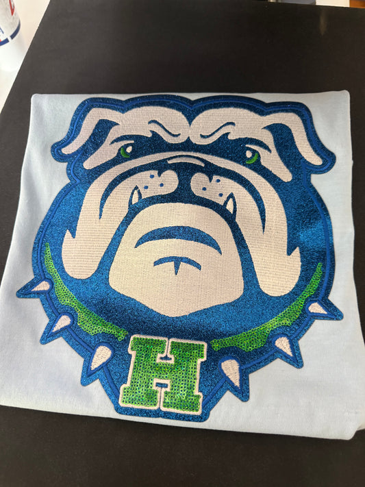 Harrison Hoyas OG Mascot PRESSED Patch tee