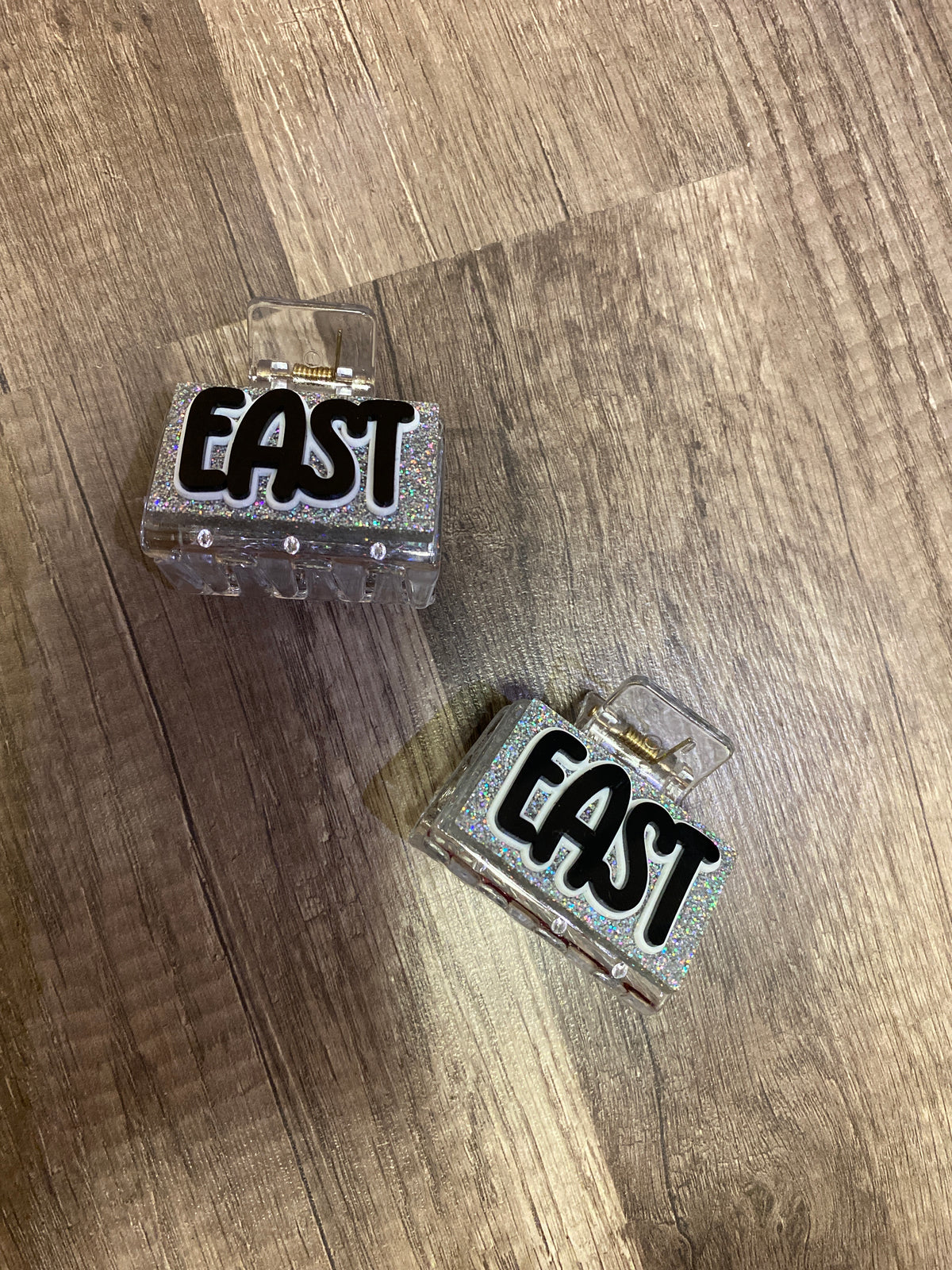 East Mini Glitter Hair Clip