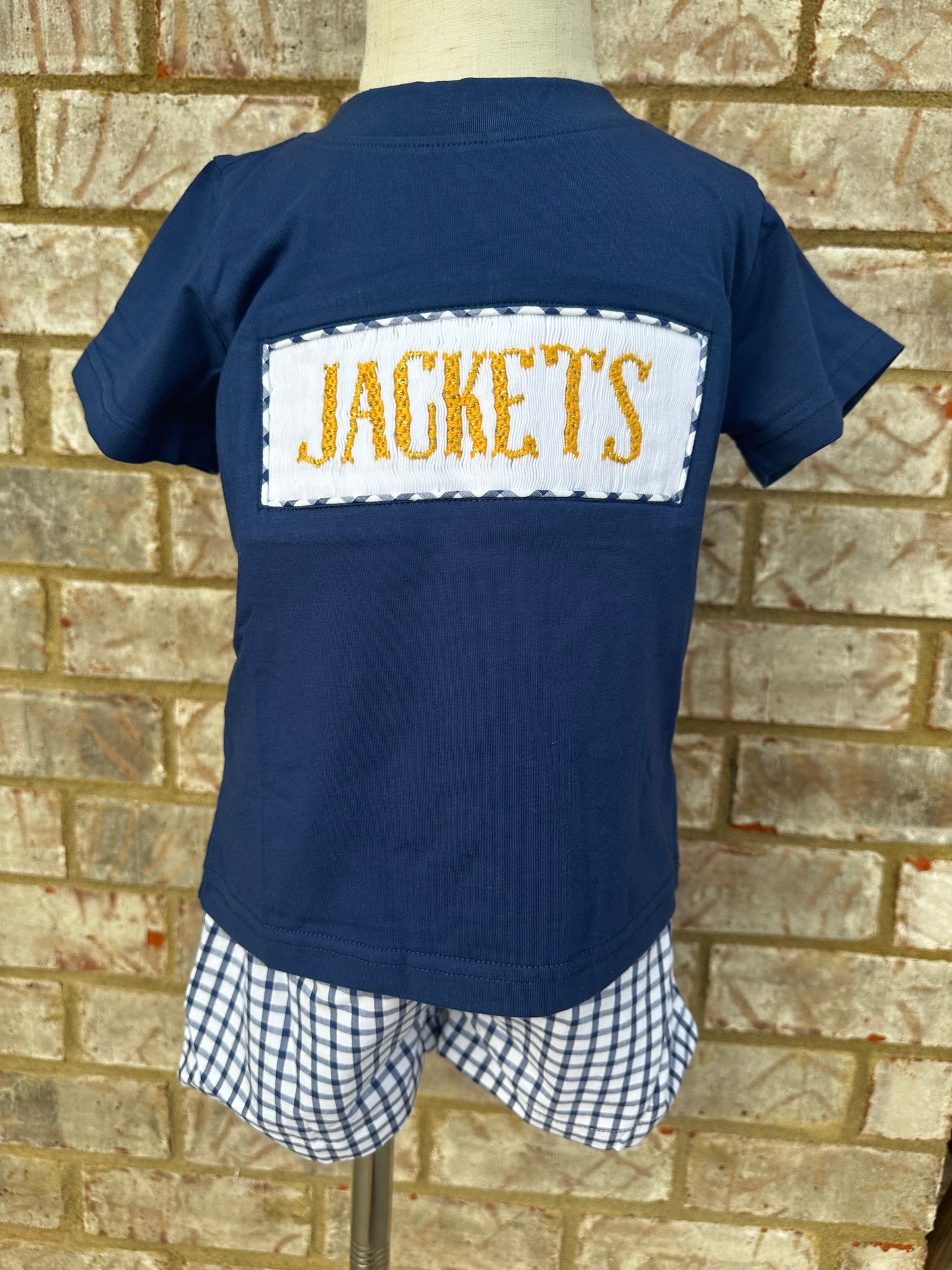 Jackets Smocked Shorts Set