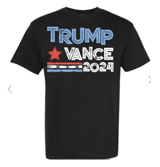 Trump Vance 2024 distressed tee