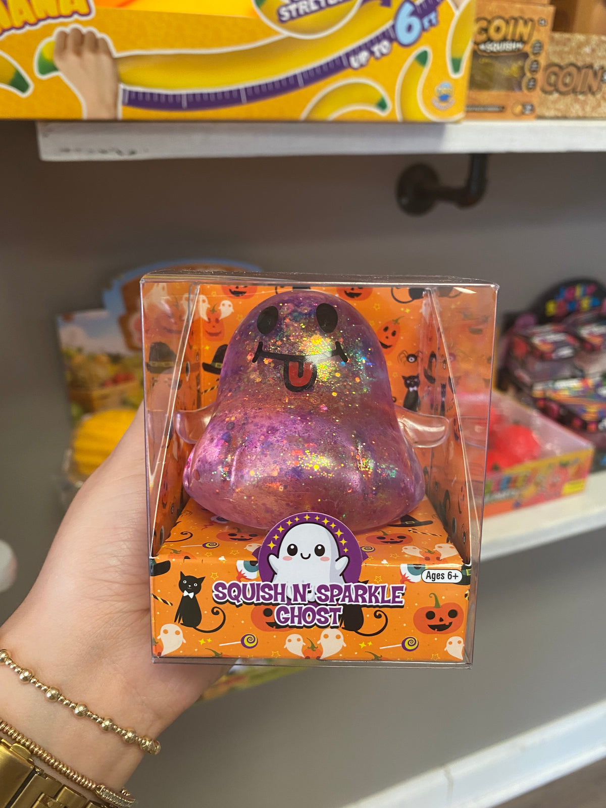 Mystery Squishy sparkle sugar ghost